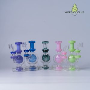 บ้องแด๊ป สูง 6.8" Dab Rig with shower head perk