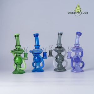 บ้องแก้วสูง 9.5" Bong glass with Inline Perc