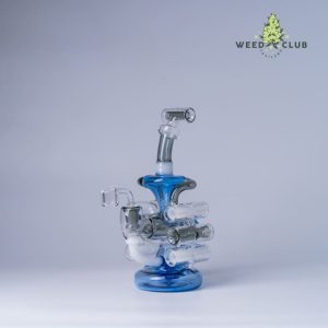 บ้องแด๊ป น้ำวน สูง 10"  Recycler Dab Rig With Showerhead Perc #133