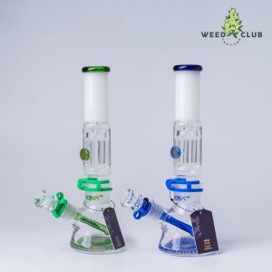 บ้องแก้วพร้อมกรอง Phoenix Star 12 Inches Beaker Bong with Glycerine Coil and Perc