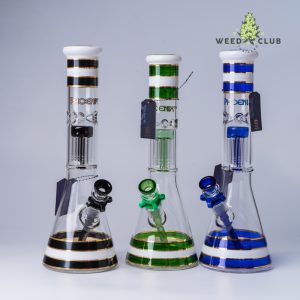 บ้องแก้วพร้อมกรอง Phoenix Star 14" Beaker Bong with 8 Arms Perc