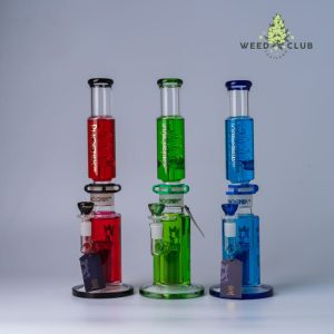 บ้องแก้ว Phoenix Star 14.5 Inches Glycerin Bong with Freezable Coil