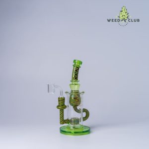 บ้องแก้ว Phoenix Star 8.6 Inch Klein Recycler Dab Rig with Honeycomb jet Perc