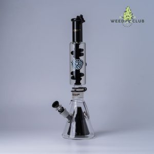 บ้องแก้ว Phoenix Star 17.5" Dark Spiderman Freezable Coil Bong with Glycerin Coil